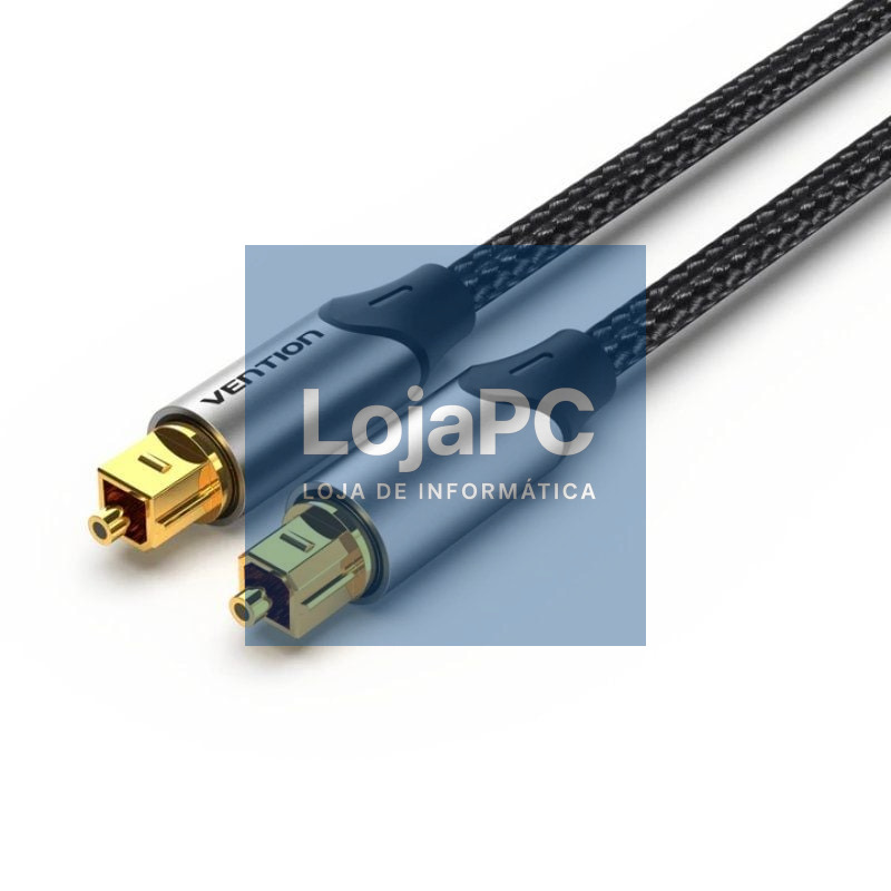 Cabo de Audio de Fibra óptica Vention BAVHG/ 1.5m/ Cinzento