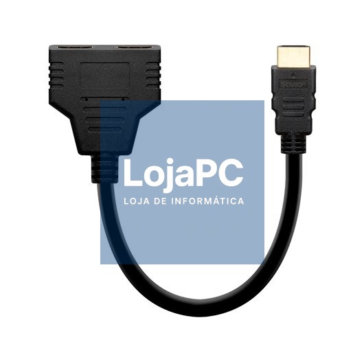 ADAPTADOR HDMI (M) TO HDMI (H) SAVIO AK-77