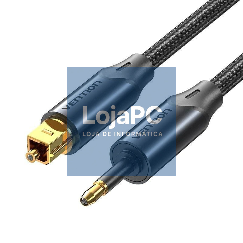 Cabo de Audio de Fibra óptica Vention BKCBH/ 2m/ Preto
