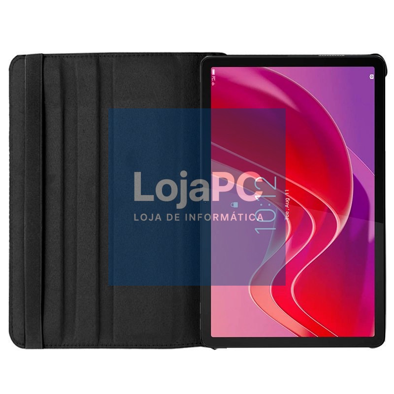 COOL Case for Lenovo Tab M11 / K11 Smooth Black Leatherette — imagem 4