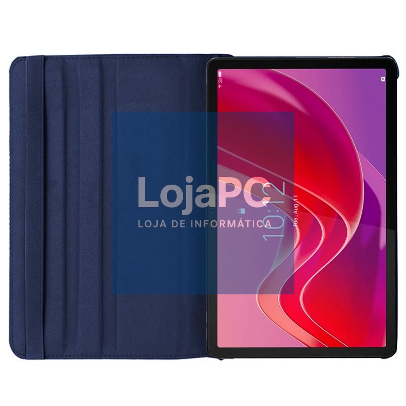 COOL Case for Lenovo Tab M11 / K11 Smooth Blue Leatherette — imagem 4