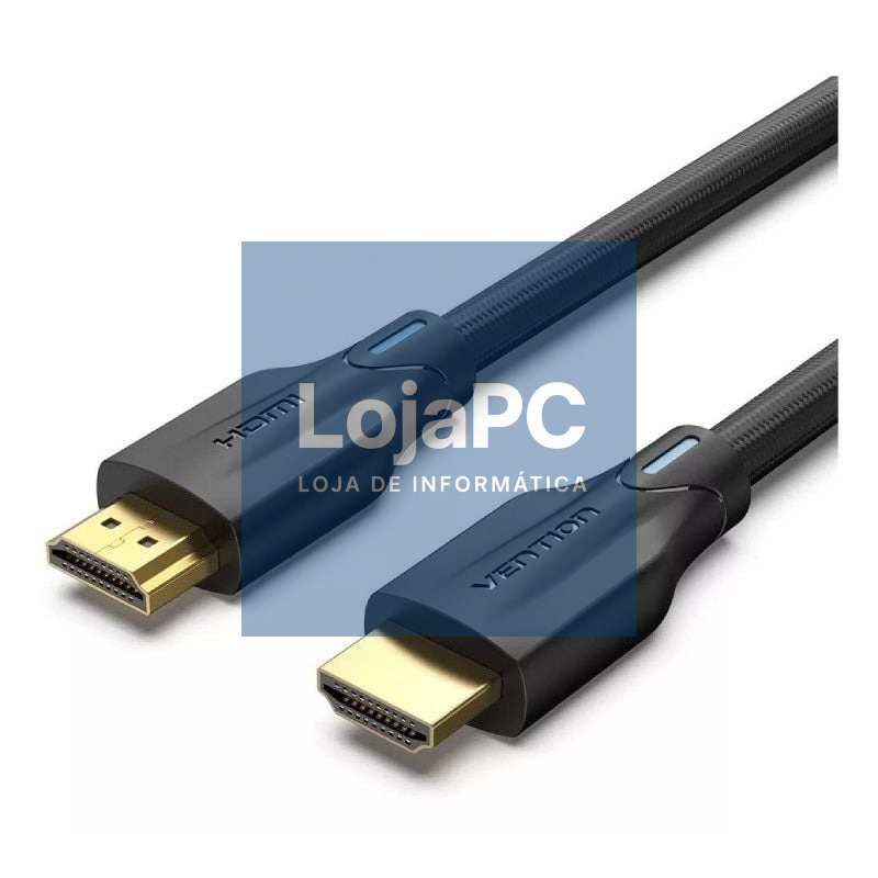 Cabo HDMI 2.1 8K Vention AAUBF/ HDMI Macho - HDMI Macho/ 1m/ Preto