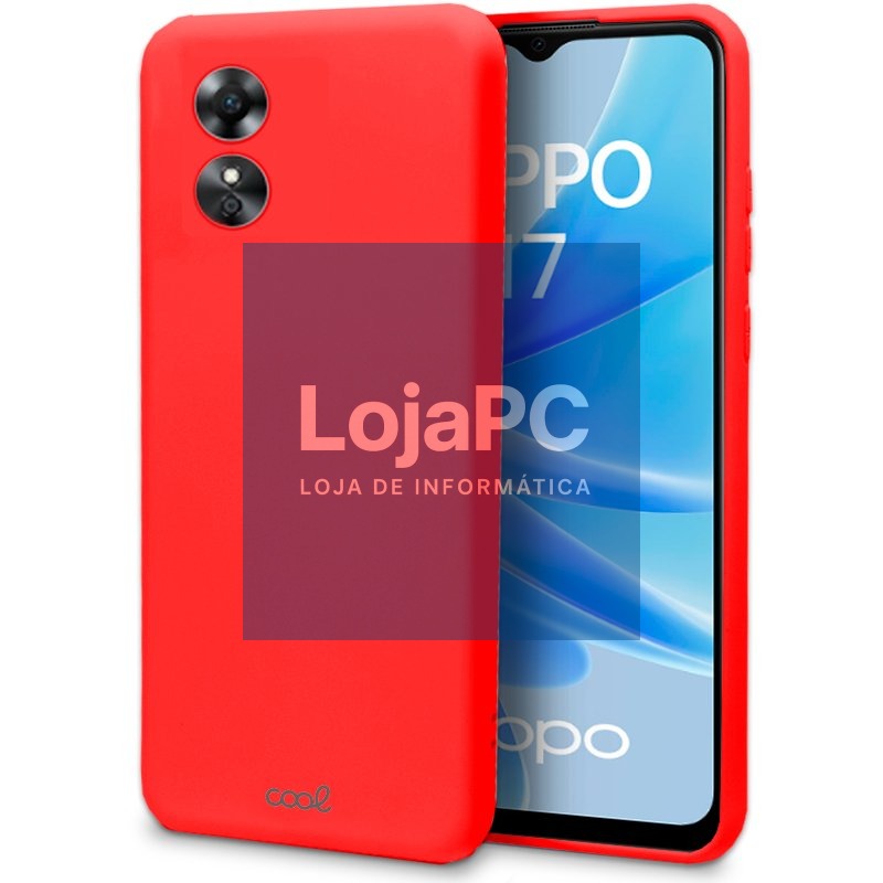 COOL Case for Oppo A17 Cover Red