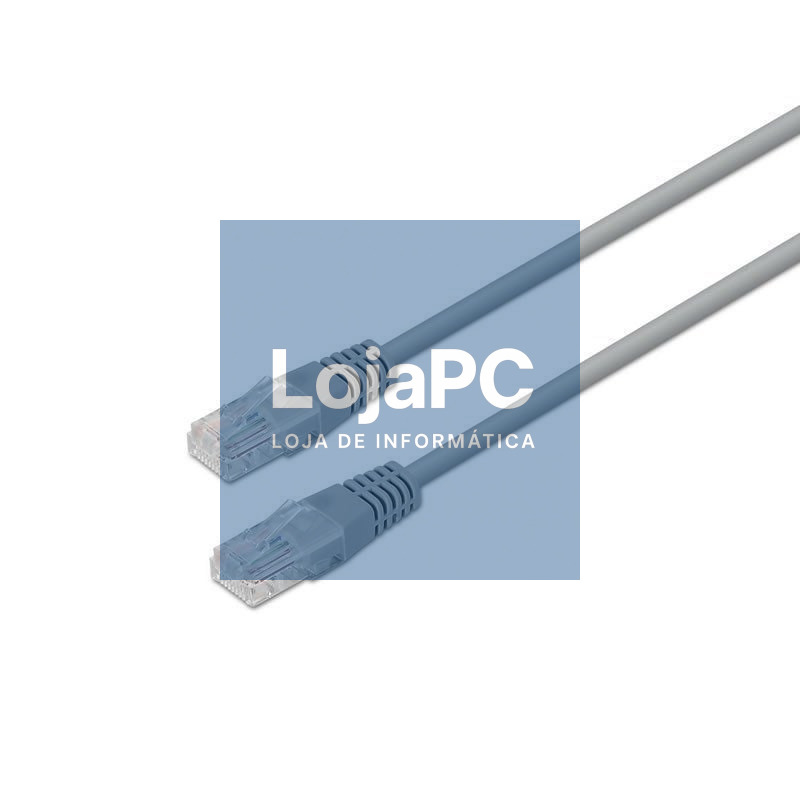 Cabo de rede RJ45 UTP Aisens A133-0186 Cat.5e/ 30m/ Cinzento
