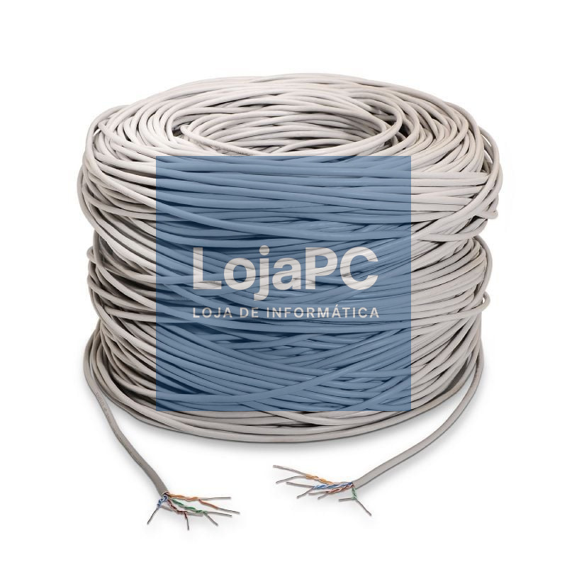 Bobina de Cabo RJ45 UTP Aisens A133-0209 Cat.5e/ 305m/ Cinzento