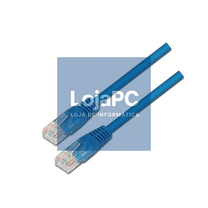 Cabo de rede RJ45 UTP Aisens A135-0242 Cat.6/ 1m/ Azul