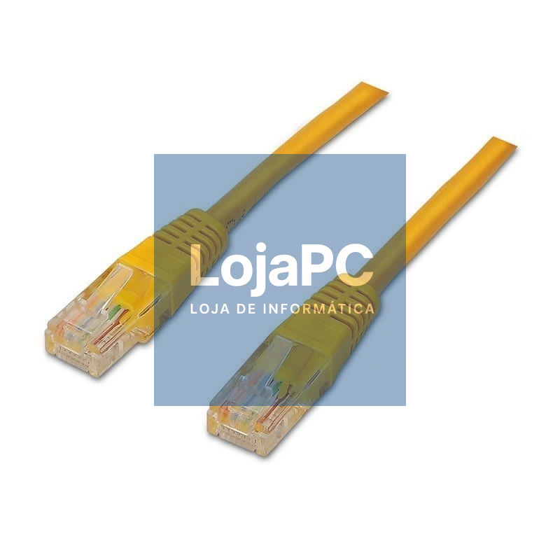Cabo de rede RJ45 UTP Aisens A135-0253 Cat.6/ 50cm/ Amarelo