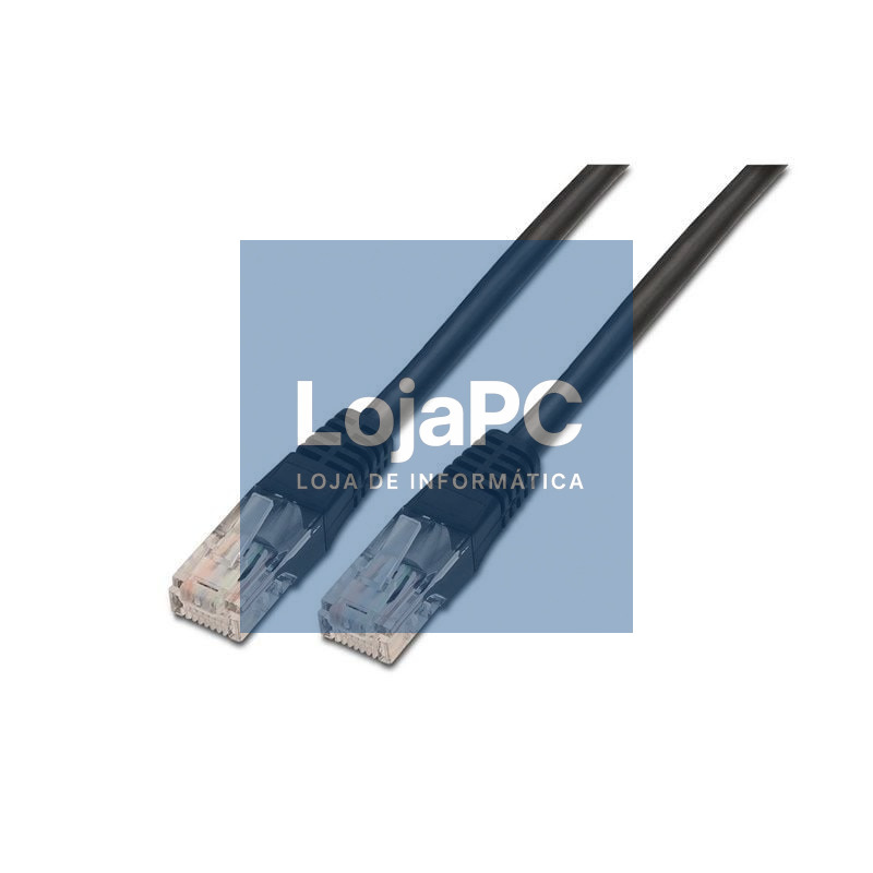 Cabo de rede RJ45 UTP Aisens A135-0257 Cat.6/ 50cm/ Preto