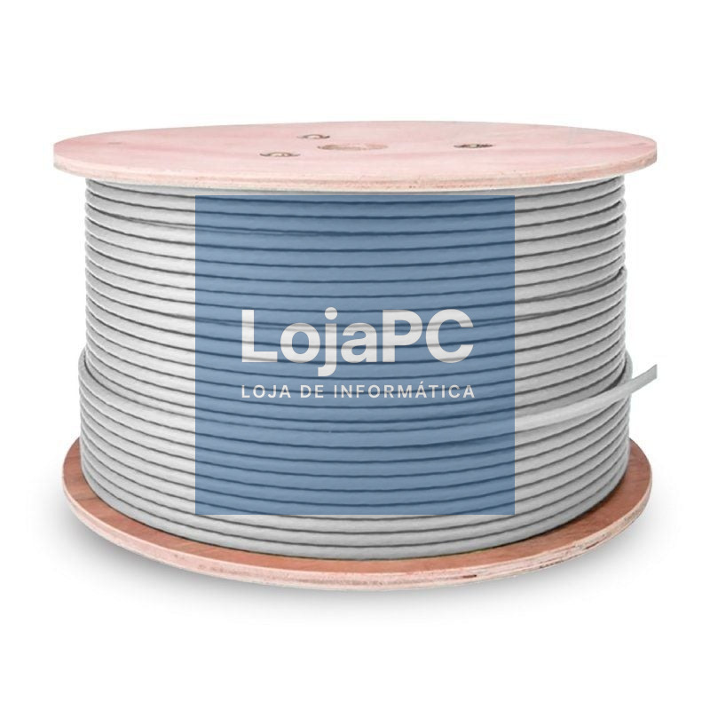 Bobina de Cabo RJ45 UTP Aisens A135-0743 Cat.6/ 500m/ Cinzento
