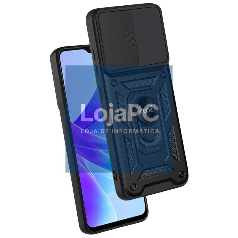 COOL Case for OPPO A57s / A77 5G / Realme Narzo 50 5G Hard Ring Black — imagem 2