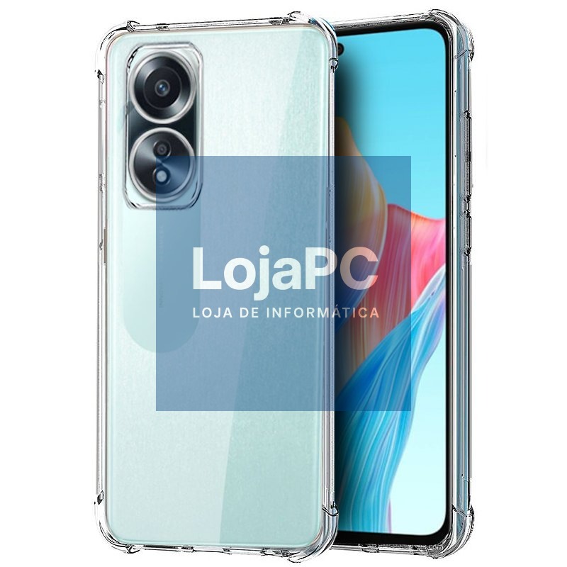 COOL Case for Oppo A58 4G AntiShock Transparent