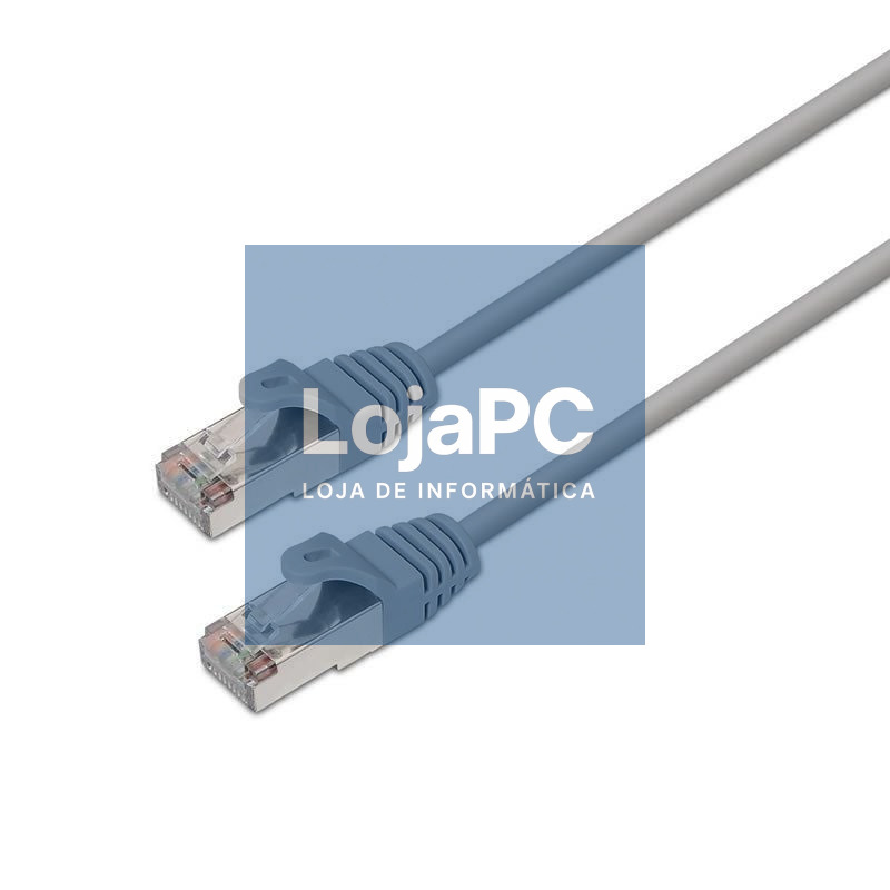 Cabo de rede RJ45 FTP Aisens A136-0279 Cat.6/ 15m/ Cinzento