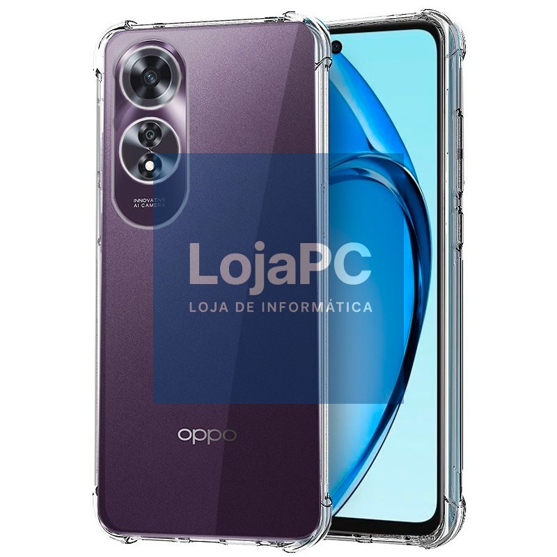 COOL Case for Oppo A60 AntiShock Transparent