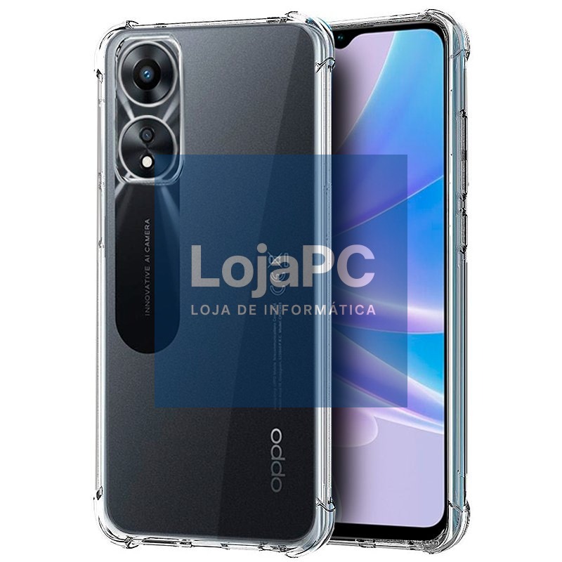 COOL Case for Oppo A78 5G AntiShock Transparent