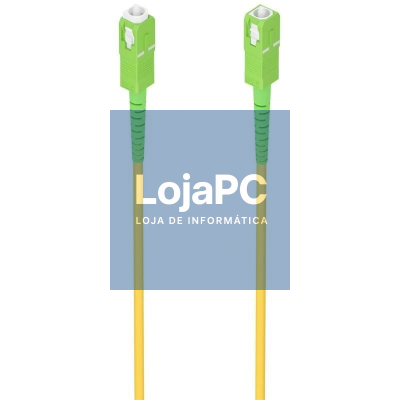 Cabo de Fibra Óptica G657A2 3.0 9/125 SMF Aisens A152-0983/ LSZH/ 7m/ Amarelo