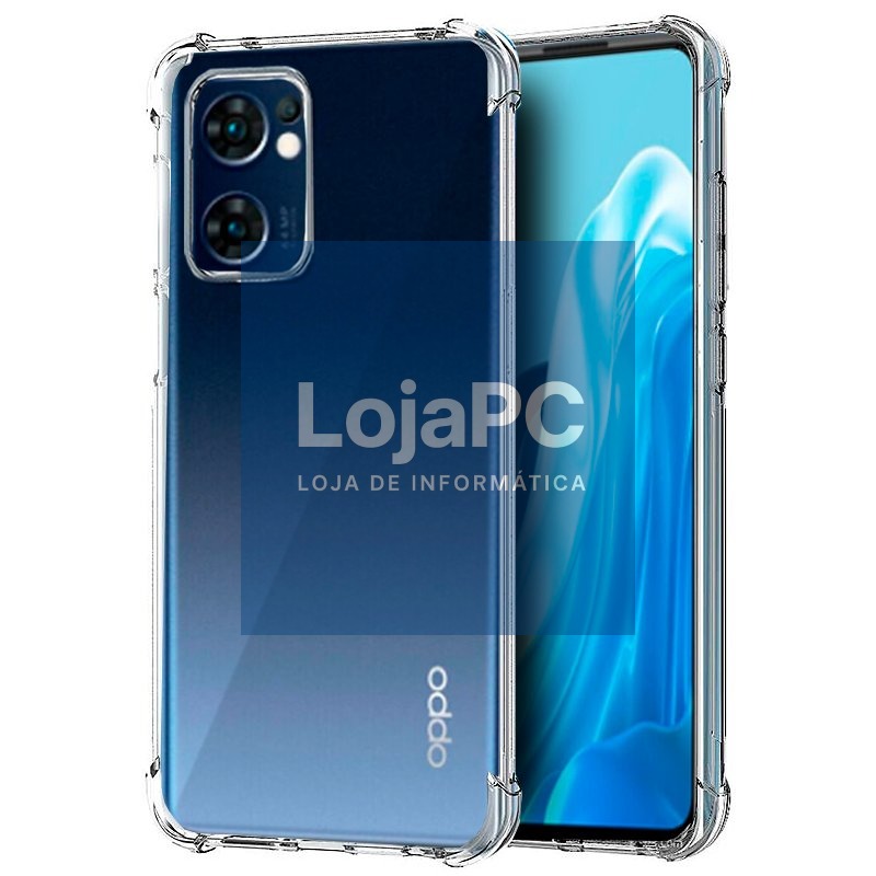 COOL Case for Oppo Find X5 Lite AntiShock Transparent