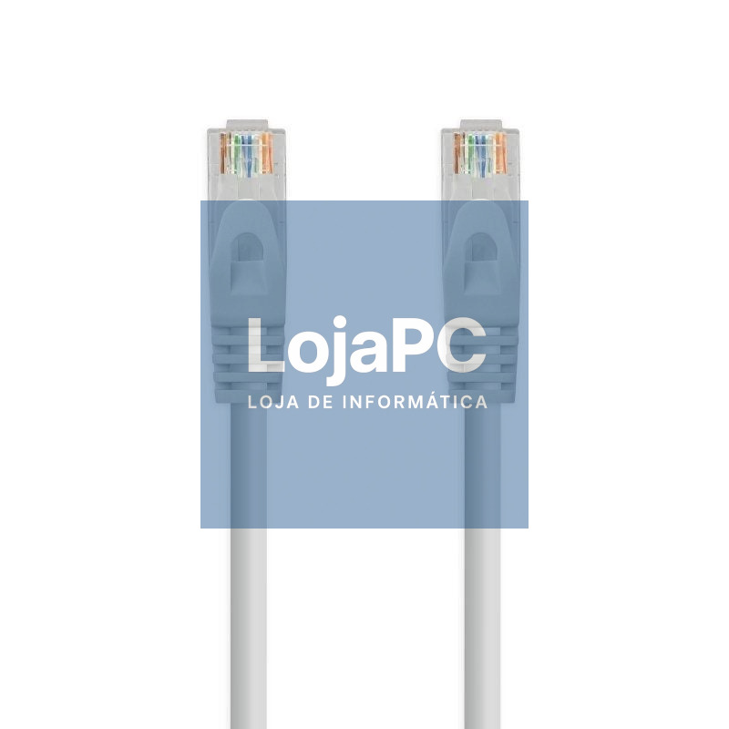 Cabo de rede RJ45 UTP Nanocable 10.20.1807 Cat.6A/ 7m/ Cinzento