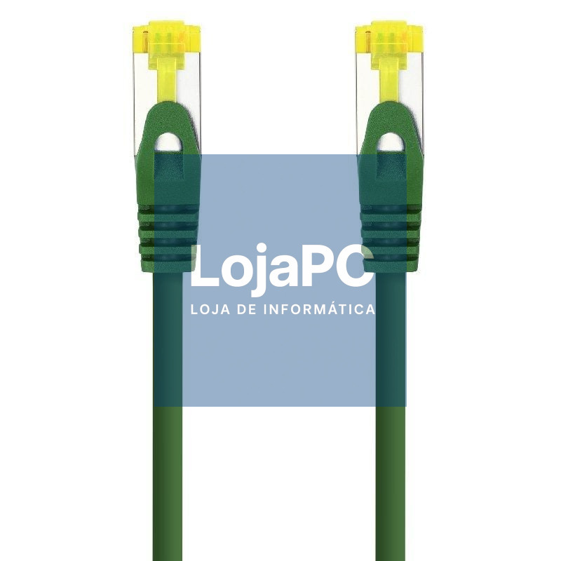 Cabo de rede RJ45 SFTP Nanocable 10.20.1900-L25-GR Cat.6A/ LSZH/ 25cm/ Verde
