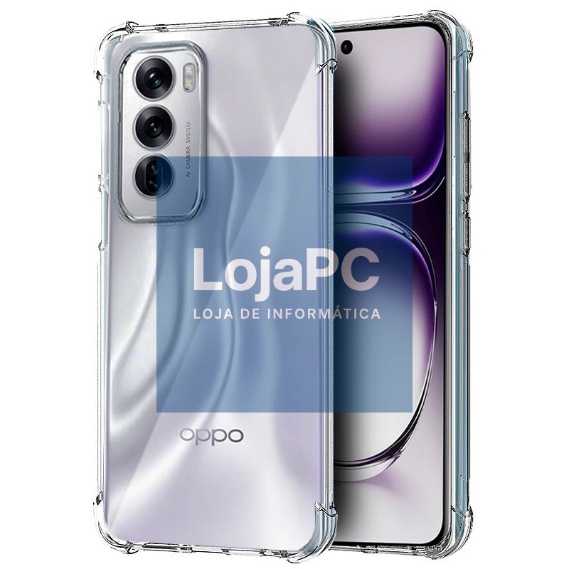 COOL Case for Oppo Reno 12 5G AntiShock Transparent