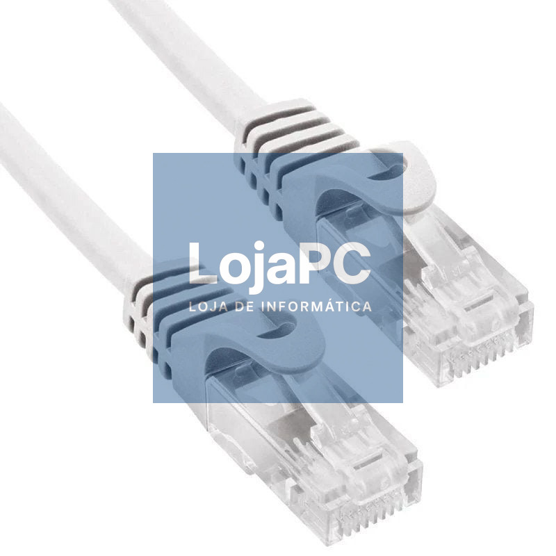 Cabo de rede RJ45 UTP Phasak PHK 1520 Cat.6/ 20m/ Cinzento