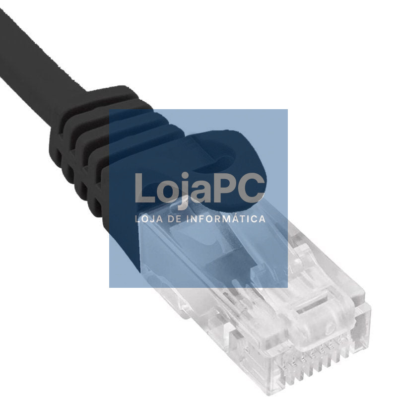 Cabo de rede RJ45 UTP Phasak PHK 1703 Cat.6/ 3m/ Preto