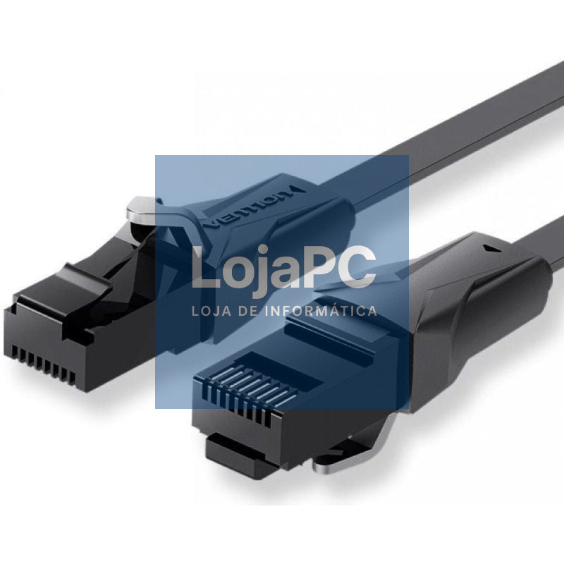 Cabo de rede RJ45 UTP Vention IBABS Cat.6/ 25m/ Preto