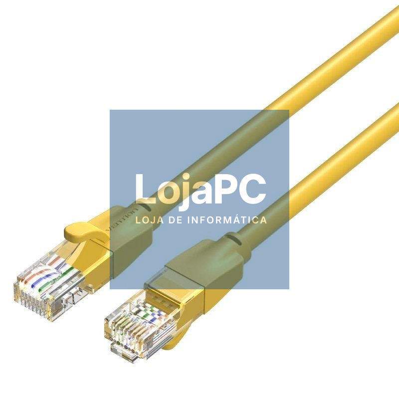 Cabo de rede RJ45 UTP Vention IBEYH Cat.6/ 2m/ Amarelo