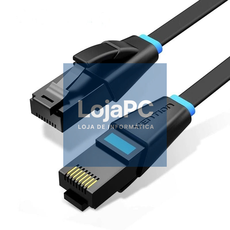 Cabo de rede RJ45 UTP Vention IBJBF Cat.6/ 1m/ Preto