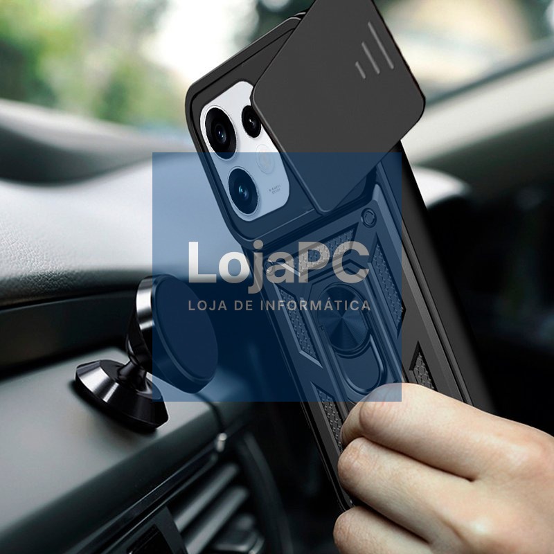 COOL Case for Oppo Reno 16 5G / 16 Pro 5G Hard Ring Black — imagem 3