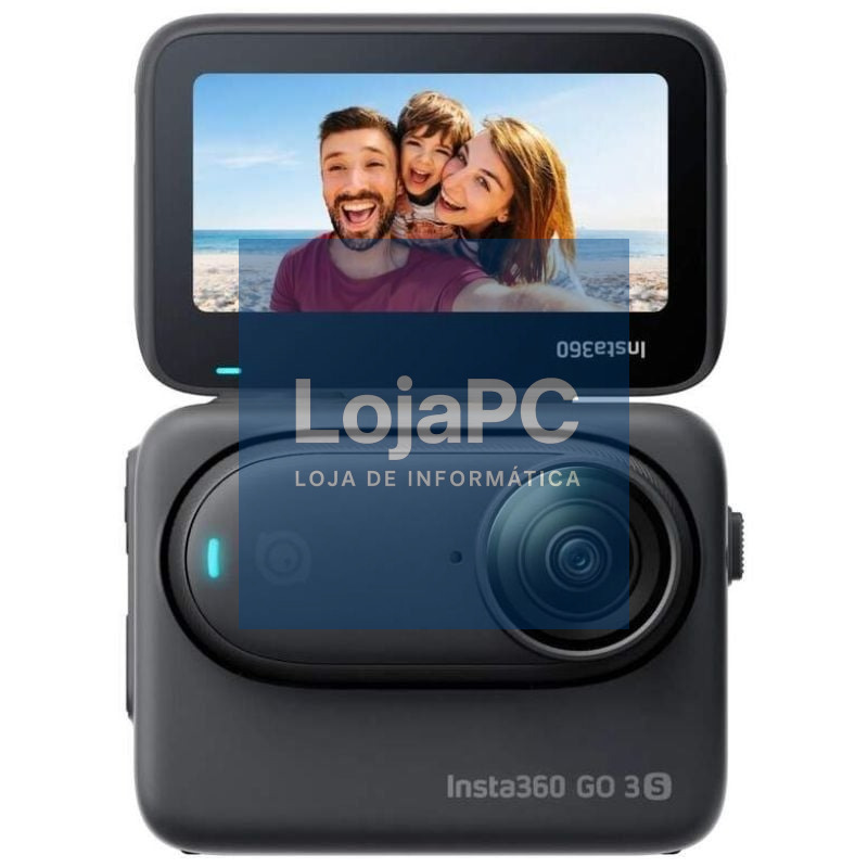 Câmara Digital Desportiva Insta360 GO 3S/ 4K/ Ángulo de visão 180º/ Preta