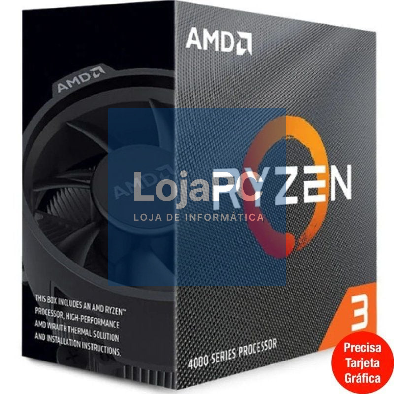 Processador AMD Ryzen 3 4100 3.80GHz Socket AM4