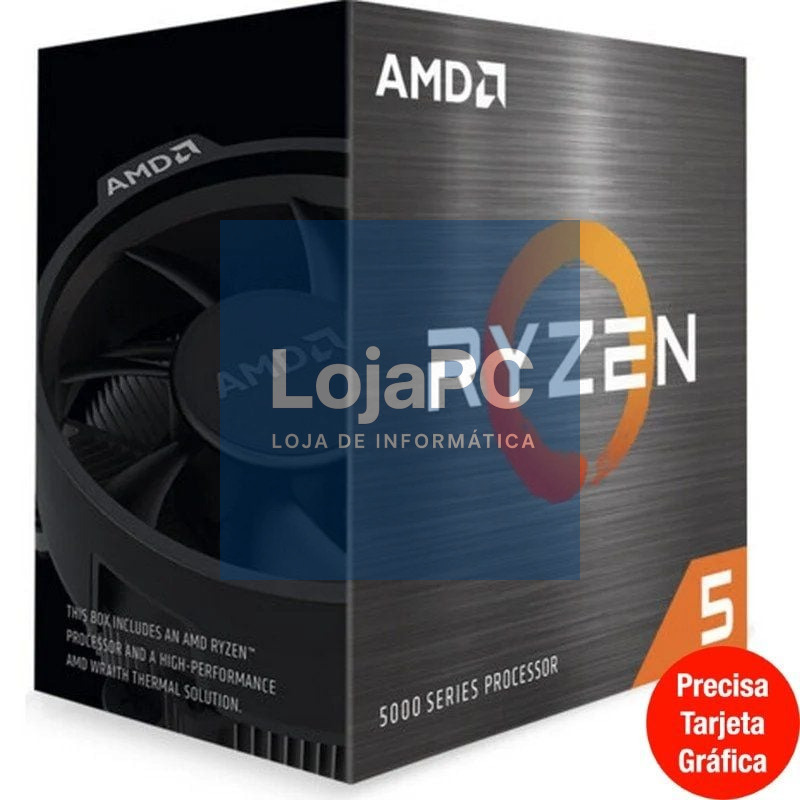 Processador AMD Ryzen 5-5600 3.50GHz Socket AM4