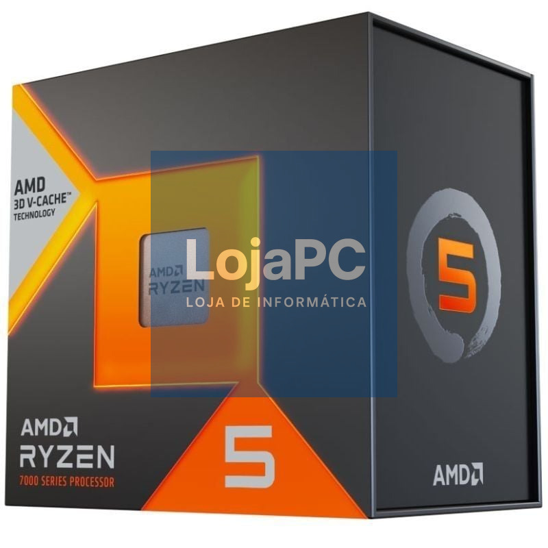 Processador AMD Ryzen 5 7500X3D 4.0GHz Socket AM5