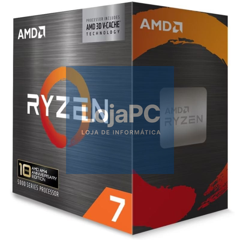 Processador AMD Ryzen 7 5800X3D 3.4GHz Socket AM4