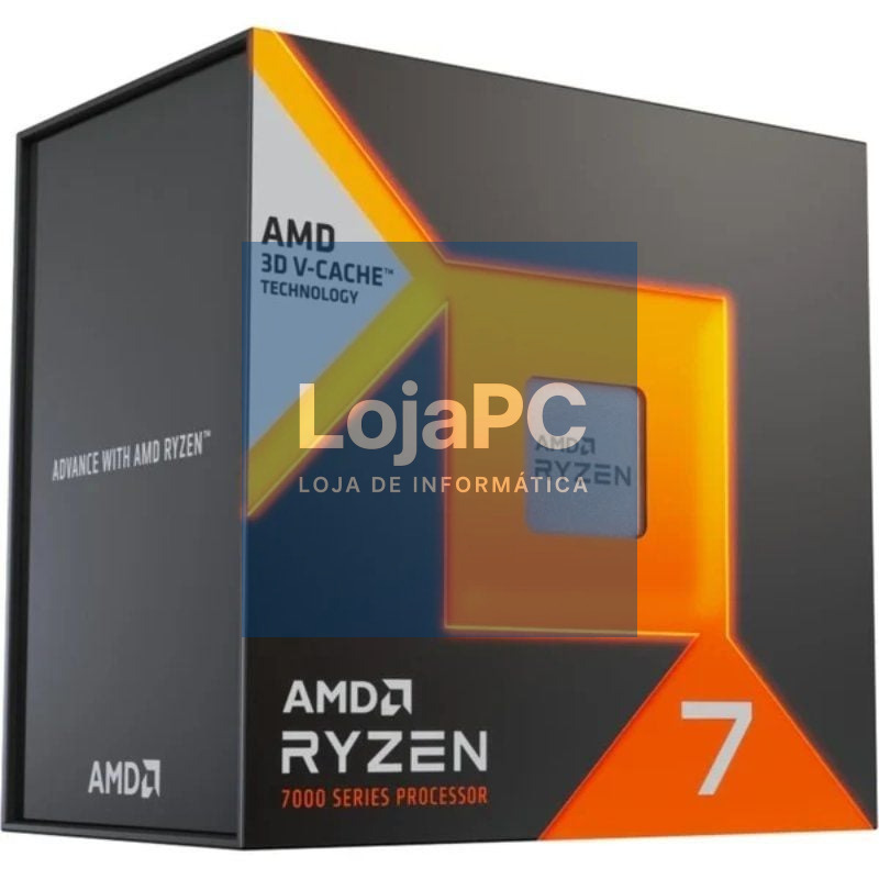 Processador AMD Ryzen 7 7800X3D 4.20GHz Socket AM5