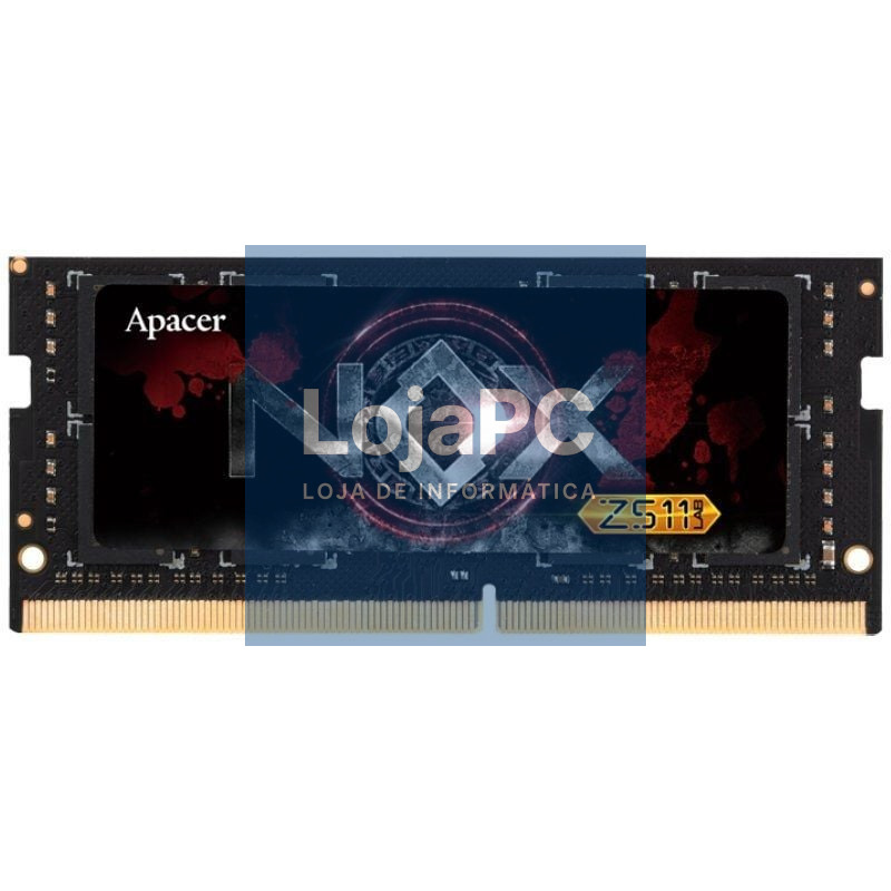 Memória RAM Apacer NOX 16GB/ DDR4/ 3200MHz/ 1.2V/ CL20/ SODIMM