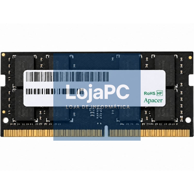 Memória RAM Apacer ES.08G21.GSH 8GB/ DDR4/ 3200MHz/ 1.2V/ CL22/ SODIMM