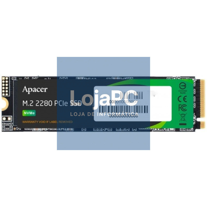 Disco SSD Apacer AS2280P4X 1TB/ M.2 2280 PCIe Gen3/ Full Capacity