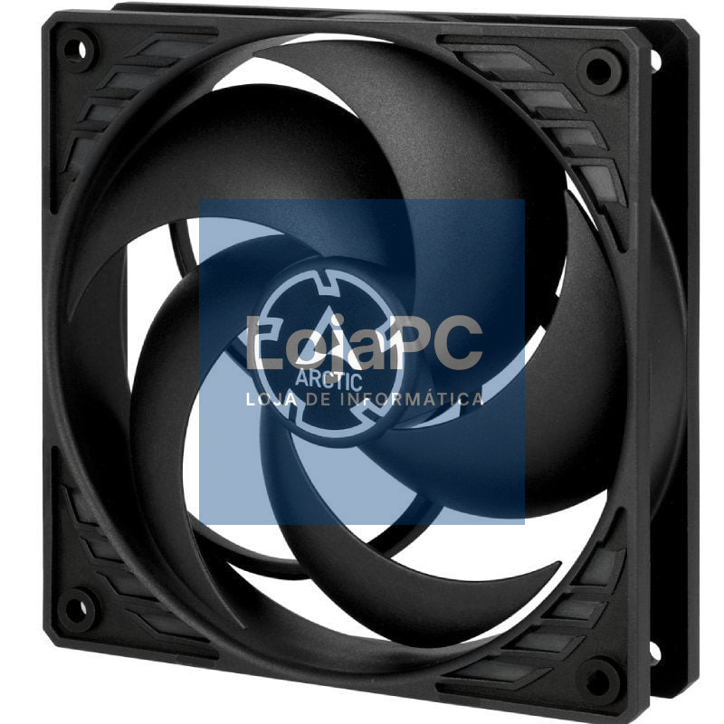 Ventoinha Arctic P12 Silent/ 12cm/ Preto