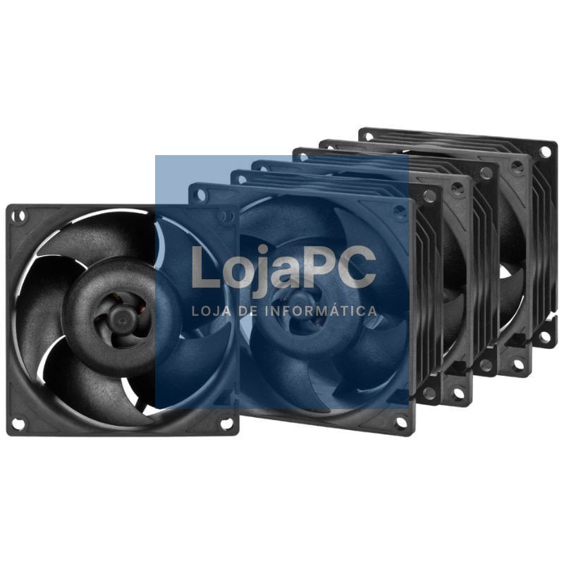 Pack de 4 Ventoinhas Arctic S8038-7K/ 8cm