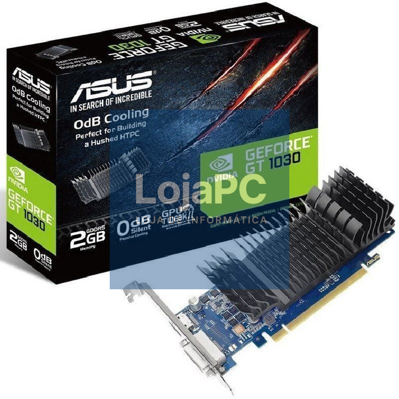 Placa gráfica Asus GeForce GT 1030/ 2GB GDDR5
