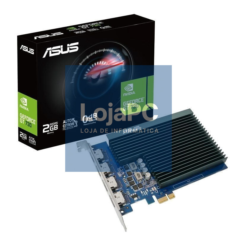 Placa gráfica Asus GeForce GT 730/ 2GB GDDR5