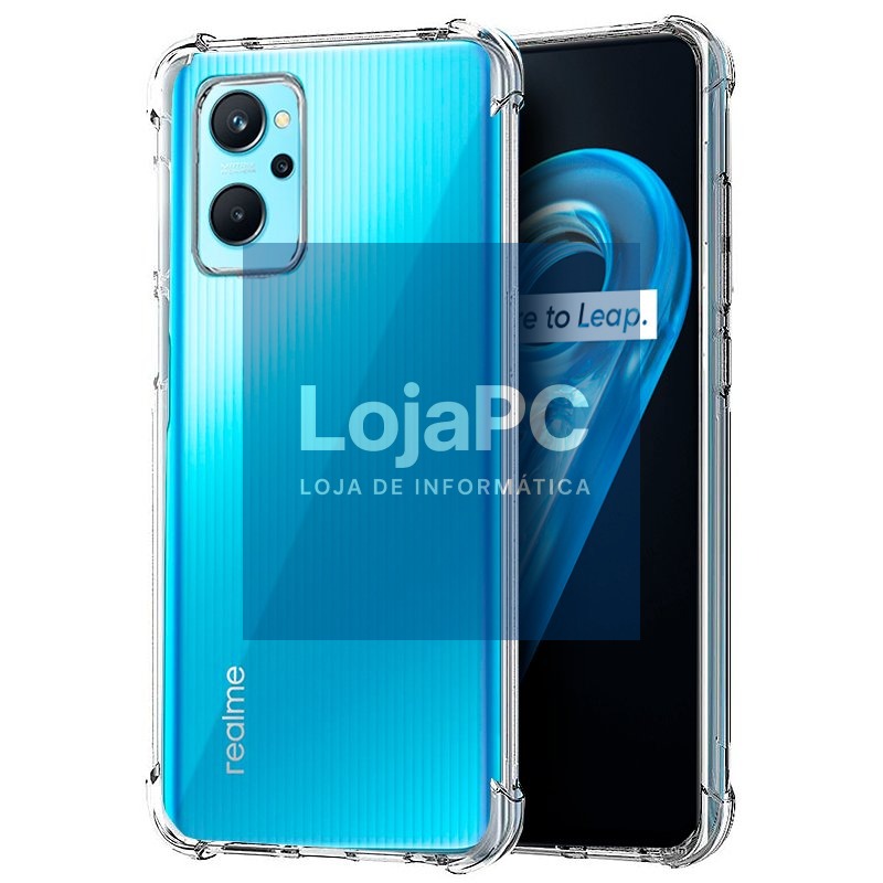 COOL Case for Realme 9i / Oppo A76 / A96 AntiShock Transparent