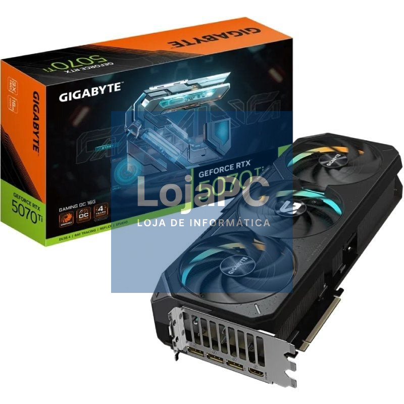 Placa gráfica Gigabyte GeForce RTX 5070 Ti Gaming OC 16G/ 16GB GDDR7