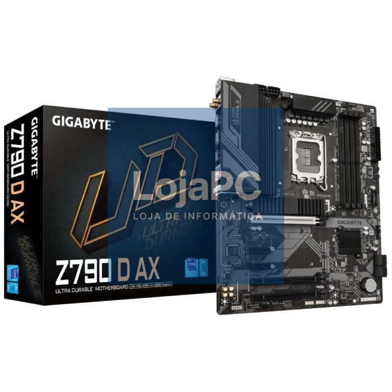 Placa-mãe Gigabyte Z790 D AX Socket 1700/ DDR5/ PCIe 4.0
