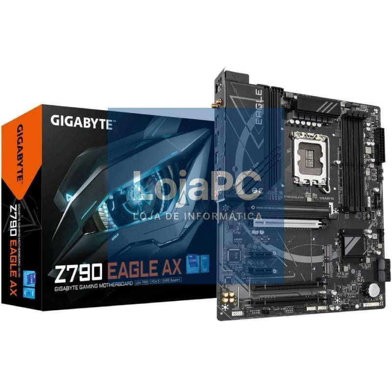 Placa-mãe Gigabyte Z790 EAGLE AX Socket 1700/ DDR5/ PCIe 5.0