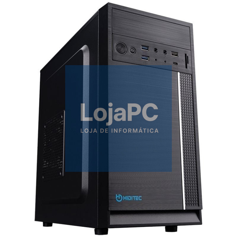 Caixa Mini-torre Hiditec Q5 PRO com Fonte 500W