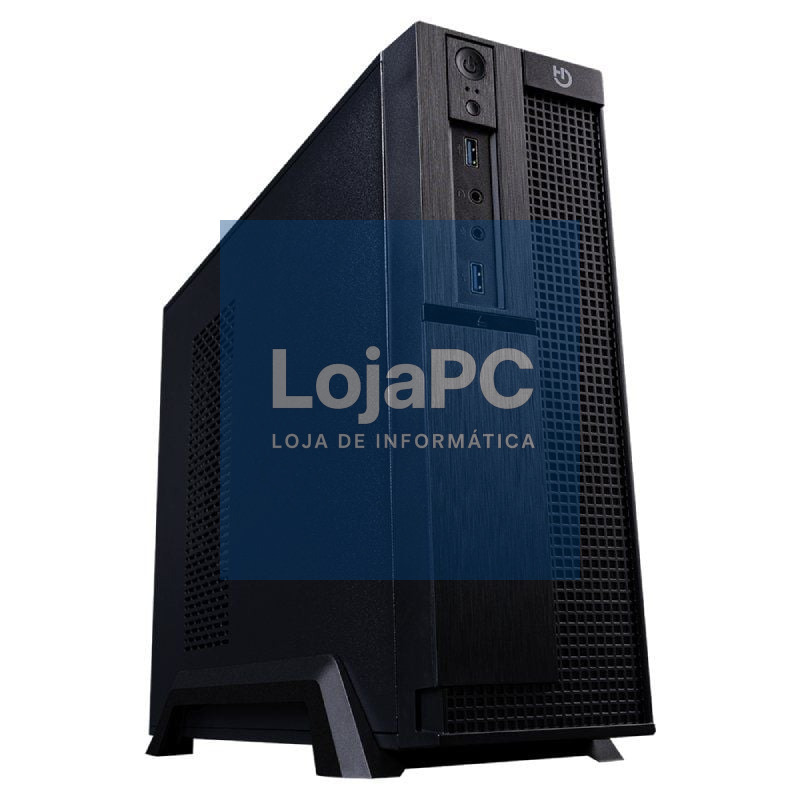 Caixa Secretária Slim Hiditec SLM30 PSU com Fonte 500W