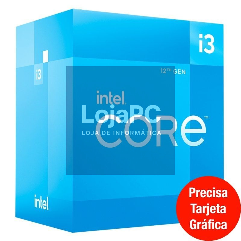 Processador Intel Core i3-12100F 3.30GHz Socket 1700
