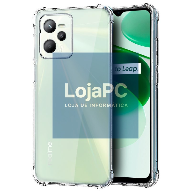 COOL Case for Realme C35 / Narzo 50A Prime Antishock Transparent